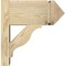 Ekena Millwork Funston Arts & Crafts Rough Sawn Outlooker, Douglas Fir, 8"W x 16"D x 16"H OUT08X16X16FST03RDF - alternate 2